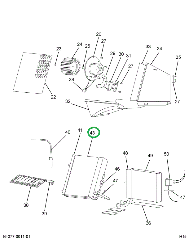 1696844C1 COIL,EVAPORATOR AIR COND