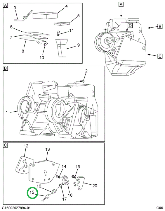 1696852C91 Harness, Electrical Heater