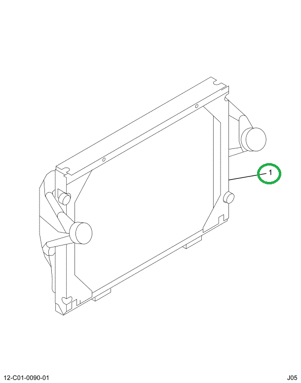 1696920C2 COOLER CHARGE AIR