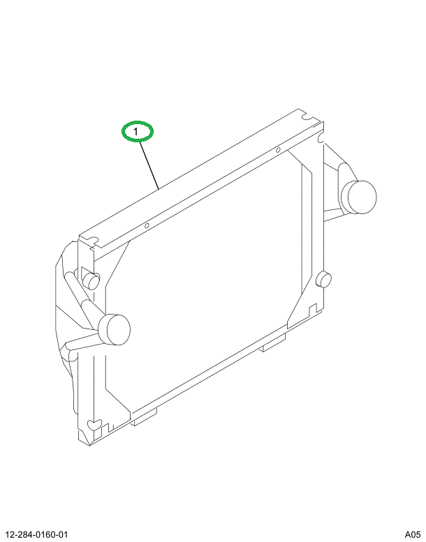 1696958C1 COOLER CHARGE AIR