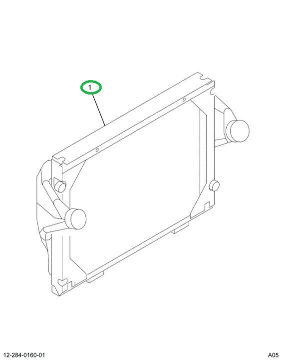 1696958C1 COOLER CHARGE AIR