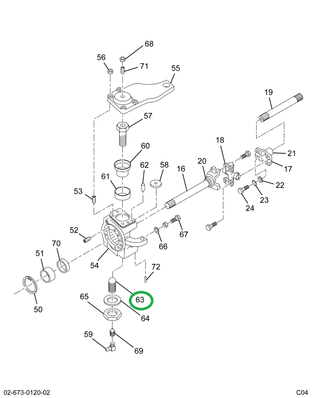 1697231C1 BALL STUD LWR K/P