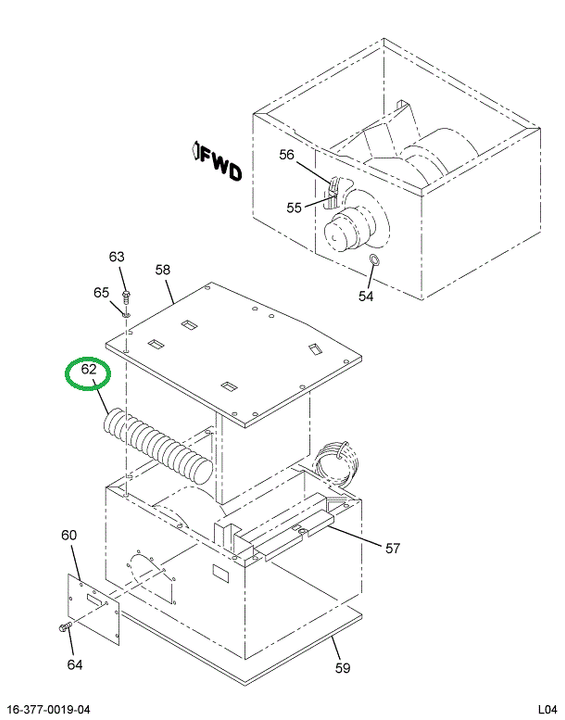 1697233C1 HOSE AIR DUCT 4 ID