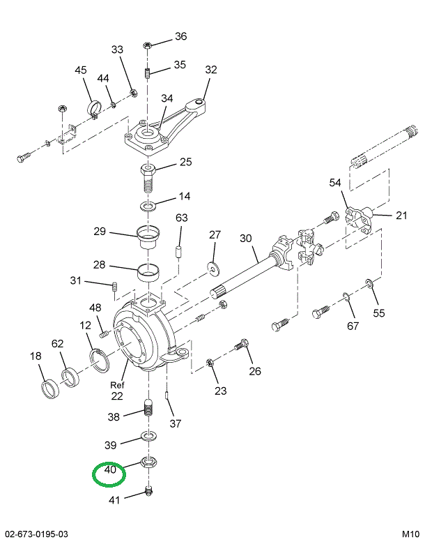 1697234C1 NUT LOCKING LWR K/P