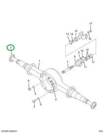 1697565C1 Shaft, Axle Right, Rear