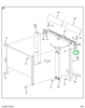 1697605C1 BRACKET RAD/HOOD SPG CBL RT MT