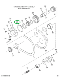 1697669C1 SHIM INTERMEDIATE REAR