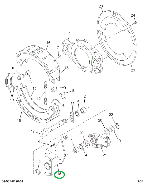 1697671C91 BRACKET BRK CAMSHAFT & CHAMBER