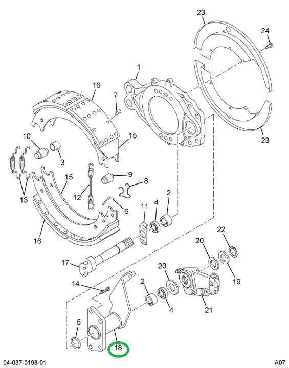 1697671C91 BRACKET BRK CAMSHAFT & CHAMBER