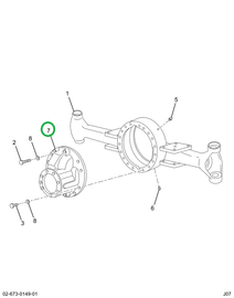 1697825C91 Differential, Front Drive 5.38