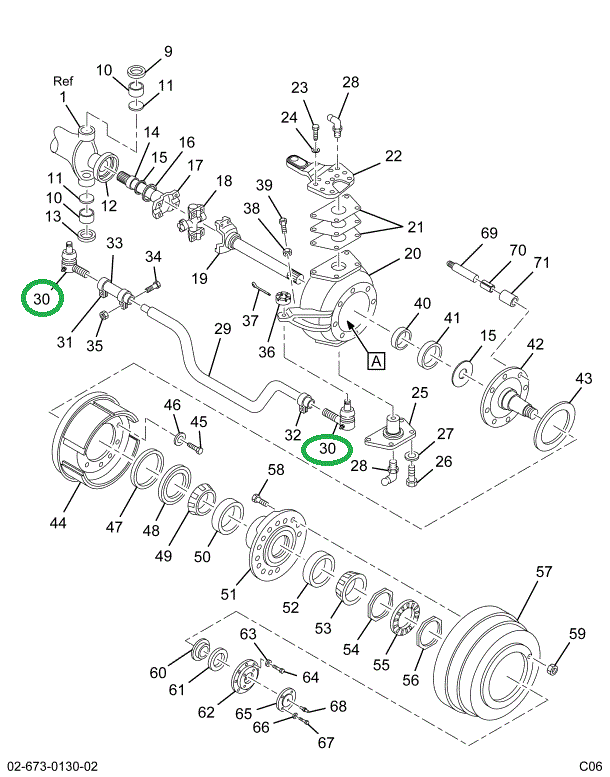 1697838C91 END ASSY TIE ROD LT