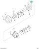 1697920C1 STUD WHEEL HUB RT