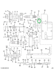 1698007C1 Cup, Bearing Transfer Case