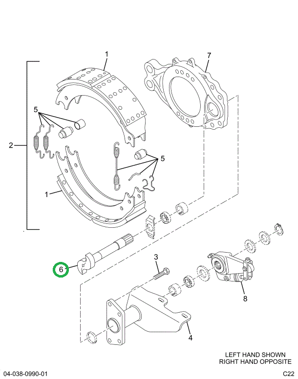 1698119C1 CAMSHAFT BRAKE