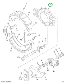 1698389C91 SPIDER W/BUSH & SEAL