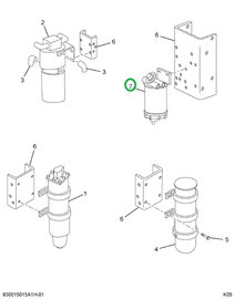 1698460C91 FILTER,ELEMENT FUEL FILTER 30