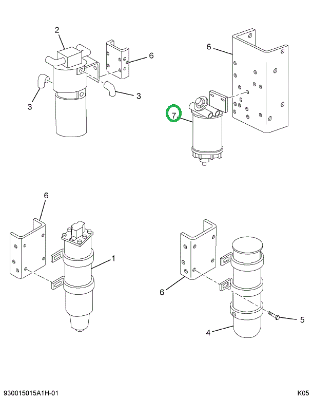 1698461C91 BOWL ASSY W/12V 200W HEATER