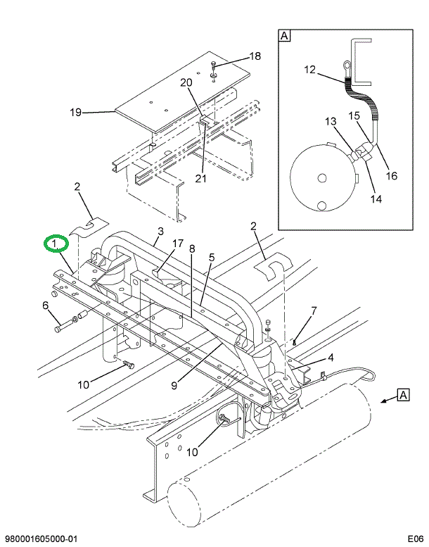 1699064C1 SPRING AIR CAB MTG