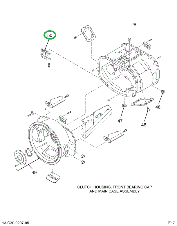 1699074C1 GASKET TRANS CASE