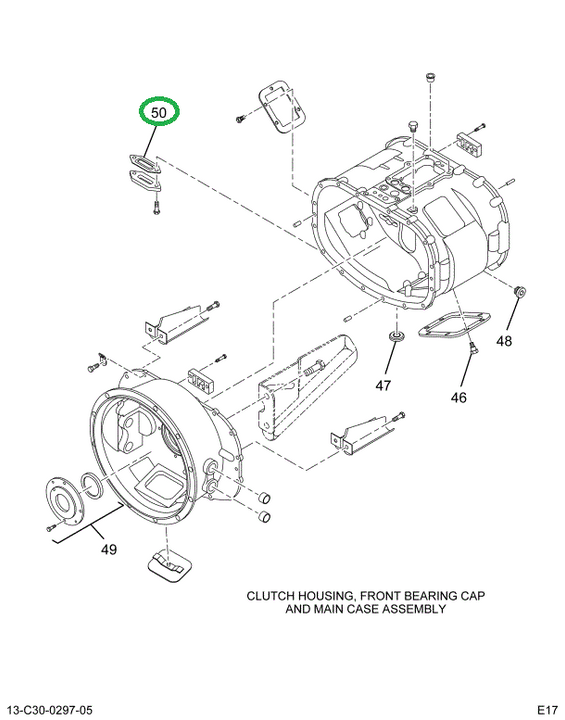 1699074C1 GASKET TRANS CASE