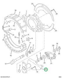 1699213C91 BRACKET BRK CAMSHAFT & CHAMBER
