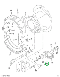 1699329C91 BRACKET BRK CAMSHAFT & CHAMBER