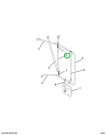 1699442C1 ROD RR VIEW MIRROR