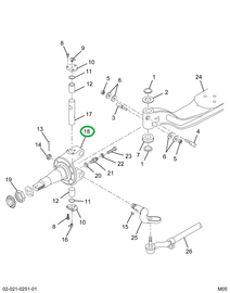 1699474C91 KNUCKLE-STRG LEFT 02ADP