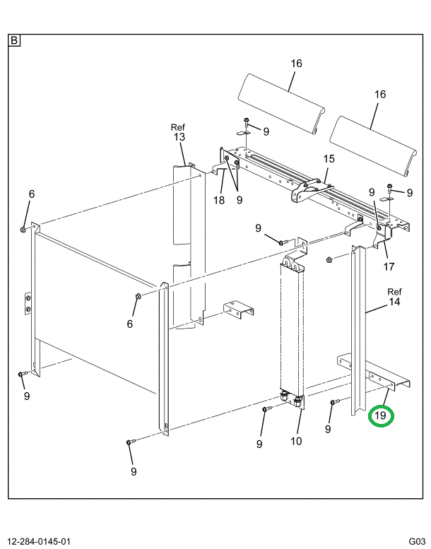 1699665C1 BRACKET RAD OIL COOLER MTG