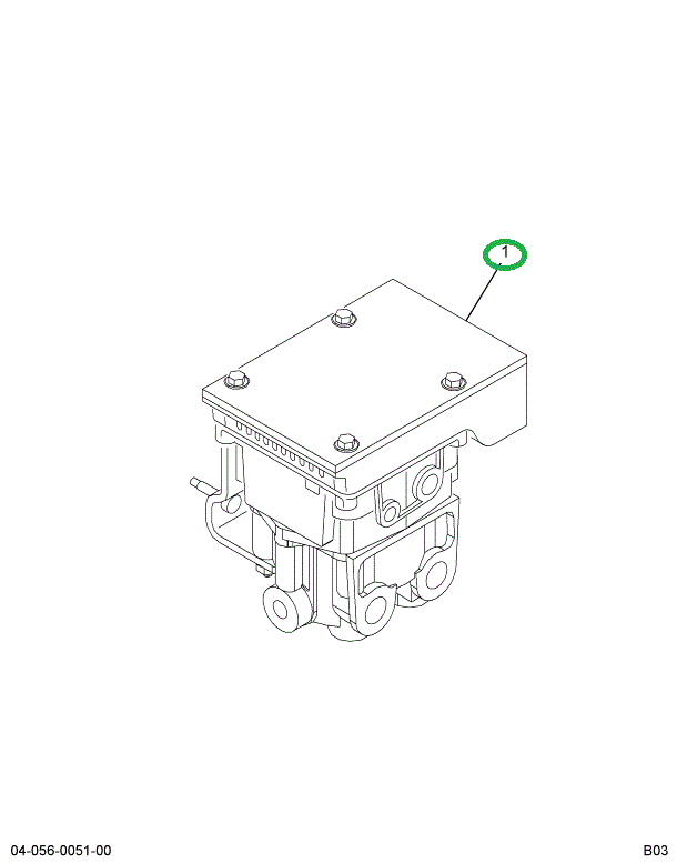 1699756C91 VALVE,KIT REPAIR RELAY VALVE