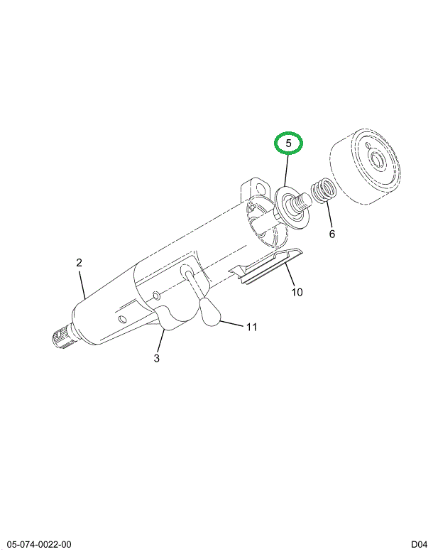 1699764C92 HOUSING STEER COL W/SHAFT ASSY