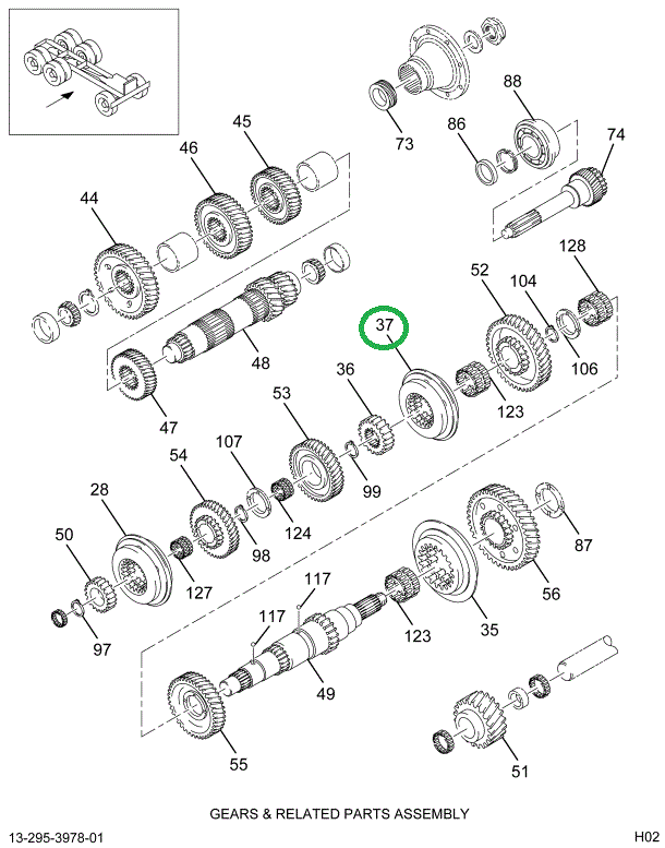 1699808C91 SYNCRNZR,SYNCHRONIZER TRANS 2/