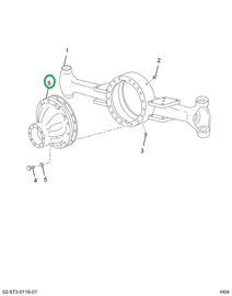 1699914C91 Differential, Front Drive 4.89
