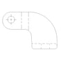17-12406-000 PIVOT, HINGE HOOD