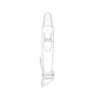 17-12435-000 LATCH, HOOD, FENDER MT, LH