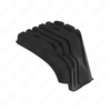 17-15781-000 MUD FLAP-FRONT WHEEL,FR/RR-SHIELD-SPLASH