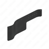 17-18743-001 MUDFLAP-FENDER,INNER,SBA