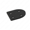 17-19544-000 BRACKET-BUMPER,SUPPORT,PIVOT,HOOD
