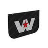 17-19947-000 MUDFLAP-BLACK,14X24,RUBBER,DRILLED HOLES