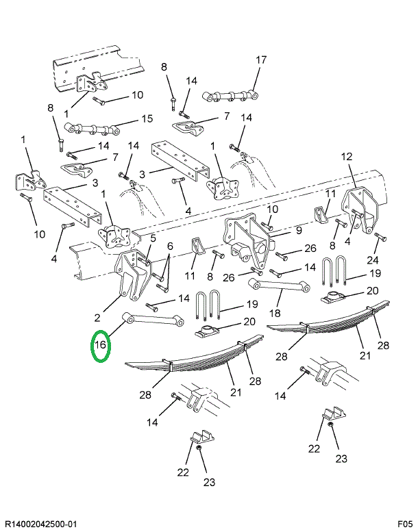 172996R91 BRACKET,KIT UNIVERSAL MUFFLER