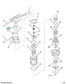 179911R1 BOOT AIR BRAKE VALVE