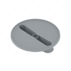 18-42875-000 HANDLE-RELEASE,BUNK,SLATE GREY