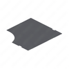 18-65191-000 LINER-SHELF,APPLIANCE,UPPER,WIDE