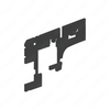18-67834-002 INSUL-FRONTWALL,LH,MED TNL,PDM