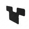 18-69789-000 INSULATION-TD,1604,NOSEBEAM