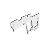 18-71810-000 INSUL-FRONTWALL,CTR/LH/NOSE