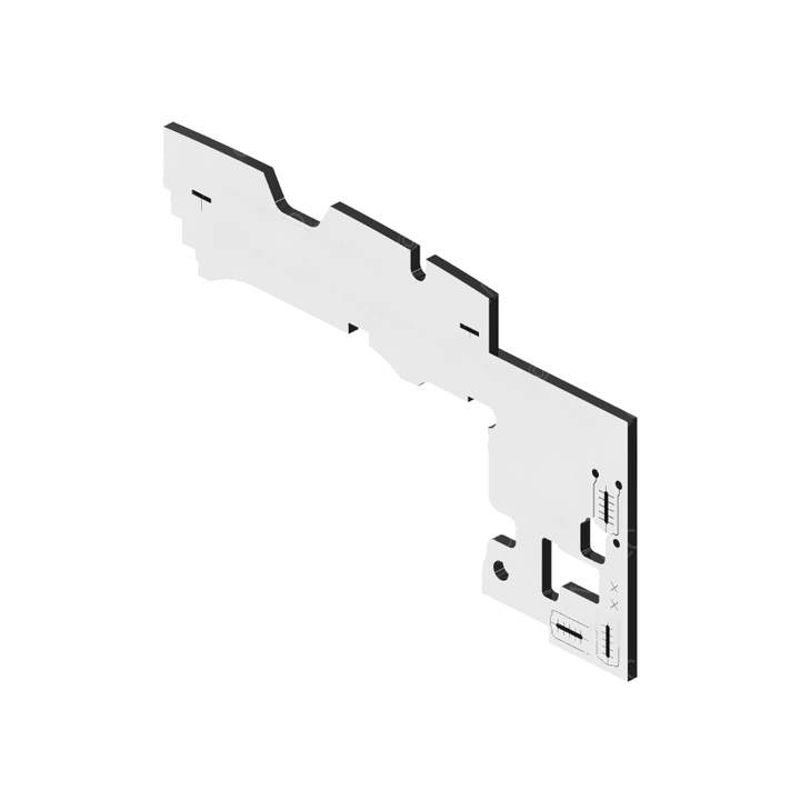 18-73849-000 INSUL-FRONTWALL,CTR/LH/NOSE