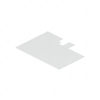 18-74658-000 PLATE-FLR,36SLPR,NO AUX,LH BAG