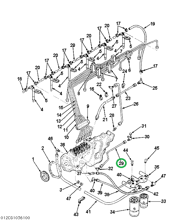 1802773C91 TUBE OIL LEVEL GAUGE