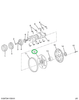 1803256C91 Flywheel, Engine